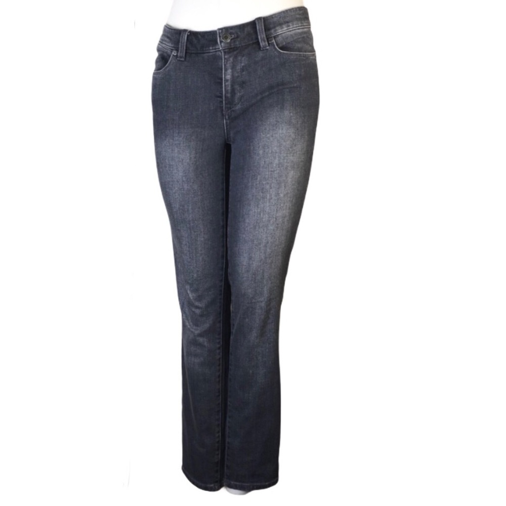 Talbots Flawless Five Pocket Gray Jeans Slim Ankle